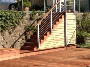 Wharf Style Timber Pool Deck