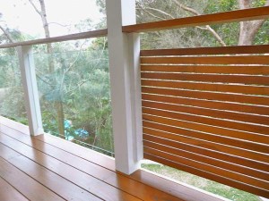 Timber & Glass Handrail