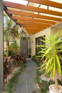 New House Pergola Entry Northern Beaches Builder