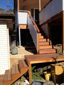 Decking Steps and Landing