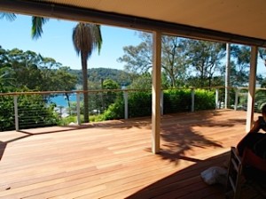 Curved Deck in Bayview