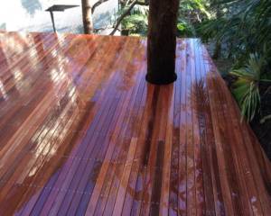 Spotted Gum Deck Cut To Suit Your Garden