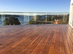 Spotted Gum Pool Deck
