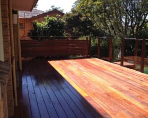 Timber Pool Deck in Avalon